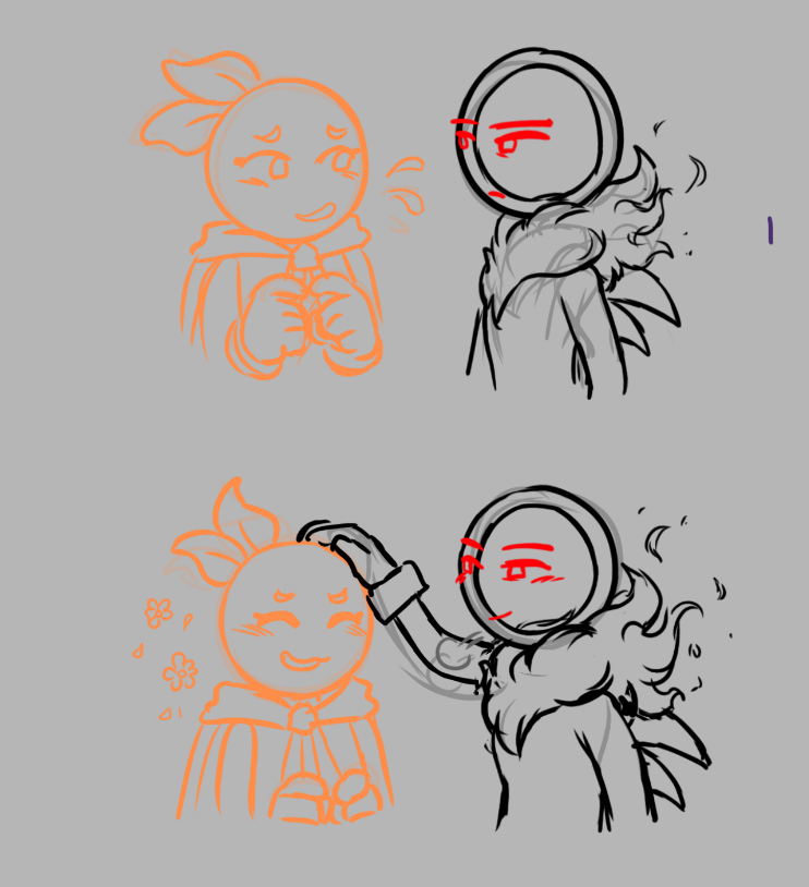 [yumeship] / #chotam 
haiiiii here's a little yume doodle i did based on assigning sonic characters... heh