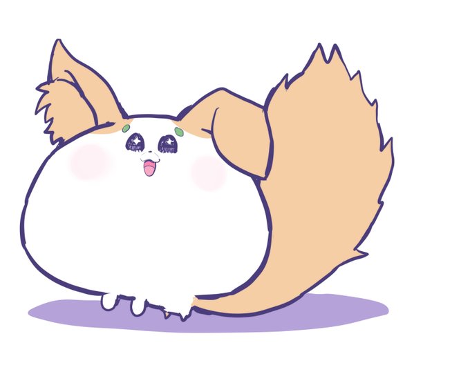 ルンルンさんを見て可愛くしてみようとした いぬくりわんわんです 