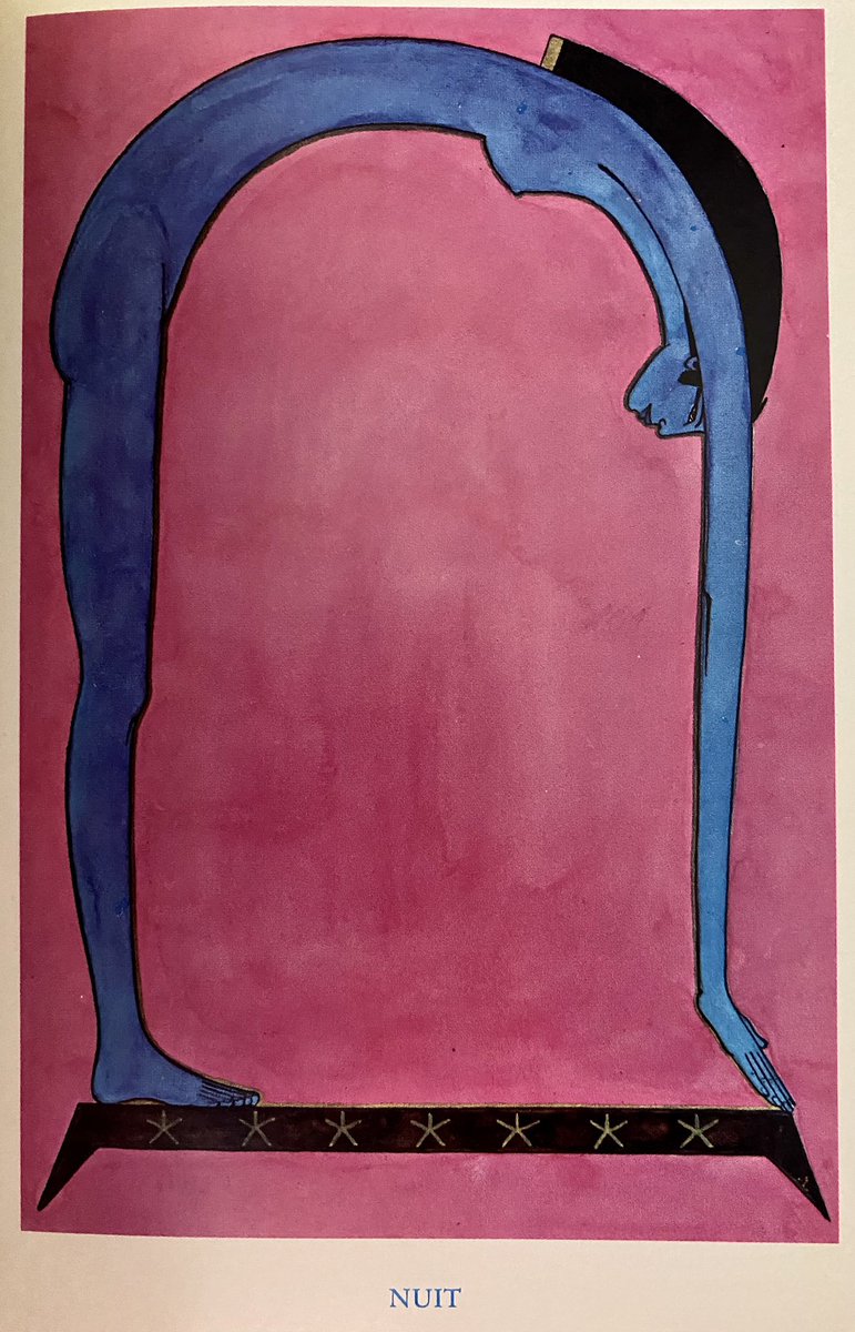 ‘I am the secret Serpent coiled about to spring: in my coiling there is joy. If I lift up my head, I and my Nuit are one. 
If I droop down mine head, and shoot forth venom, then is rapture of the earth, and I and the earth are one.’

The Book of the Law
Art: Nuit, Linda McFarland