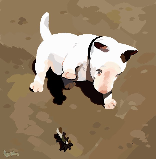 PUPPYSPHERE's tweet photo. lil doodle cause i was stressed out!! https://t.co/5mFFHq9FsB