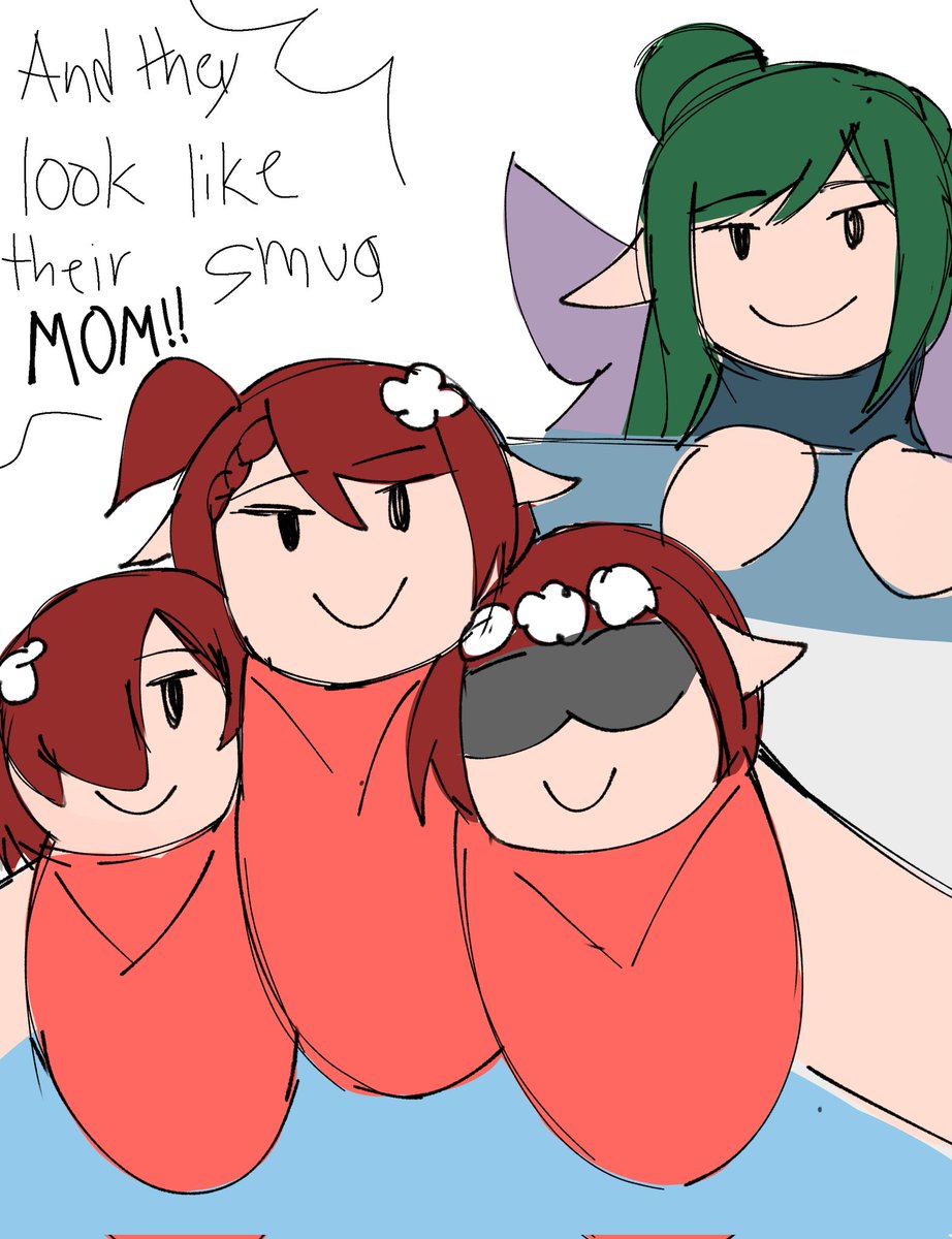 Congratulations it's triplets!
#Cyyuart #SyllaArt #CyllaArt