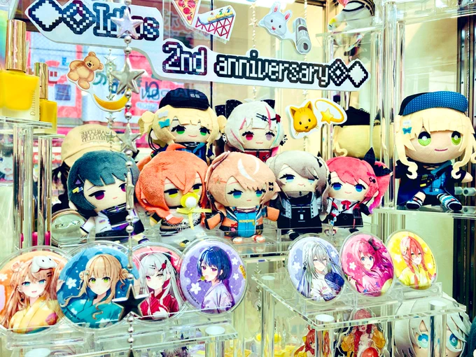 コトブキヤなんばに来た石神推しの子といでぃおす語りができて嬉しかった、今夜のライブ楽しみ 