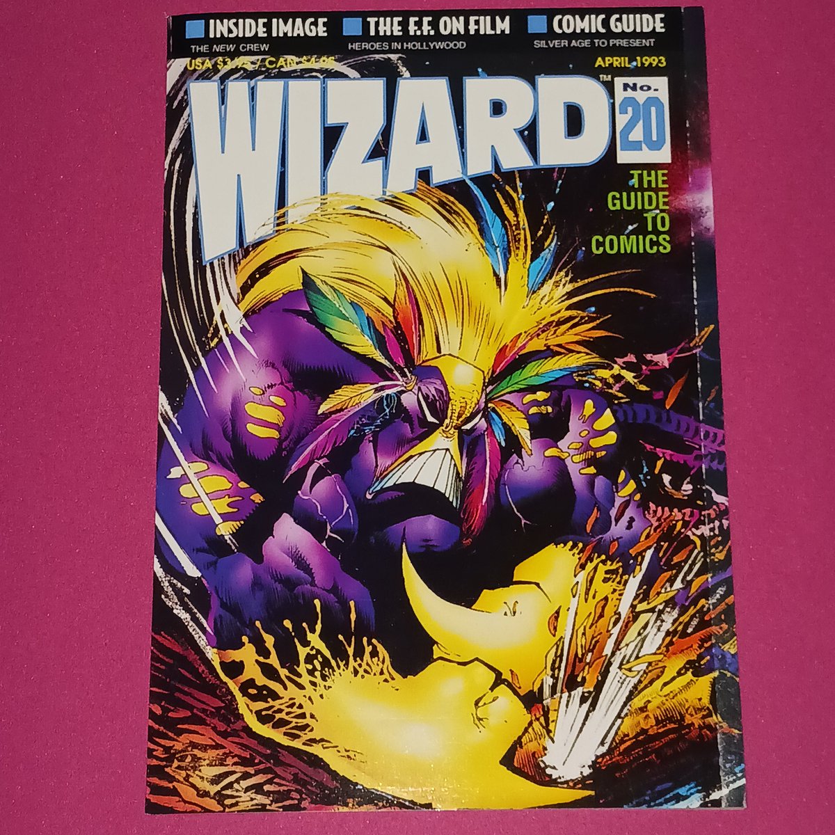 kpop_junki's tweet photo. CBFC's ABC Challenge @cbfcwest @The_Low_Grades
#abcsofcomicswiththecbfc
Day 15 - M for The Maxx
The Maxx #1 (1993) by Sam Kieth
Wizard #20 (1993)
#comics #nerds #cbfcwestchapter #cbfc #themaxx #samkieth https://t.co/wHuIdRxKzj