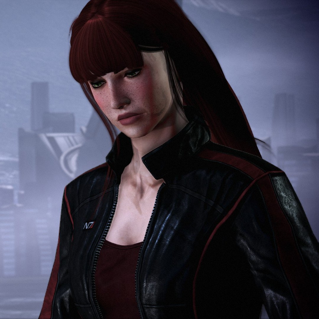 notacrazyguy's tweet photo. my sweet girl's scars finally healed and then the stupid ugly reapers invaded and ripped them all open again </33 she can never catch a break https://t.co/TcW5IQd76k