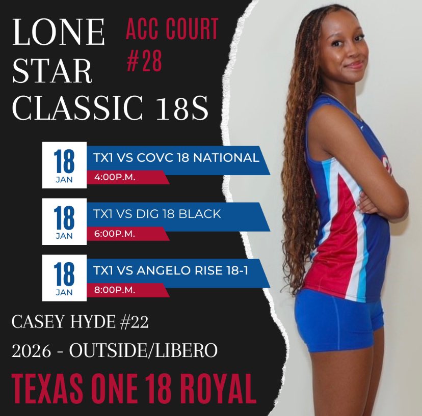 Casey Hyde (@caseyhyde2026) on Twitter photo 3-0 advancement! Come check us out on Court 28 for Day 2 (1/18).🔥 <a href="/PDTexas/">Prep Dig Texas</a> <a href="/411Vball/">411Vball</a> <a href="/Get2CollegAth/">Get 2 College Athletics</a> <a href="/nxt1sports/">NXT 1</a> <a href="/AVCAVolleyball/">AVCA</a> <a href="/grtorres/">Guilherme Torres</a> <a href="/MalloriHowie/">Mallori Howington</a> <a href="/VBAdrenaline/">VB Adrenaline</a> <a href="/AVCAPhenom/">Phenom</a> <a href="/texasvbi/">Texas Volleyball Insiders</a> 3-0 advancement! Come check us out on Court 28 for Day 2 (1/18).🔥 <a href="/PDTexas/">Prep Dig Texas</a> <a href="/411Vball/">411Vball</a> <a href="/Get2CollegAth/">Get 2 College Athletics</a> <a href="/nxt1sports/">NXT 1</a> <a href="/AVCAVolleyball/">AVCA</a> <a href="/grtorres/">Guilherme Torres</a> <a href="/MalloriHowie/">Mallori Howington</a> <a href="/VBAdrenaline/">VB Adrenaline</a> <a href="/AVCAPhenom/">Phenom</a> <a href="/texasvbi/">Texas Volleyball Insiders</a>