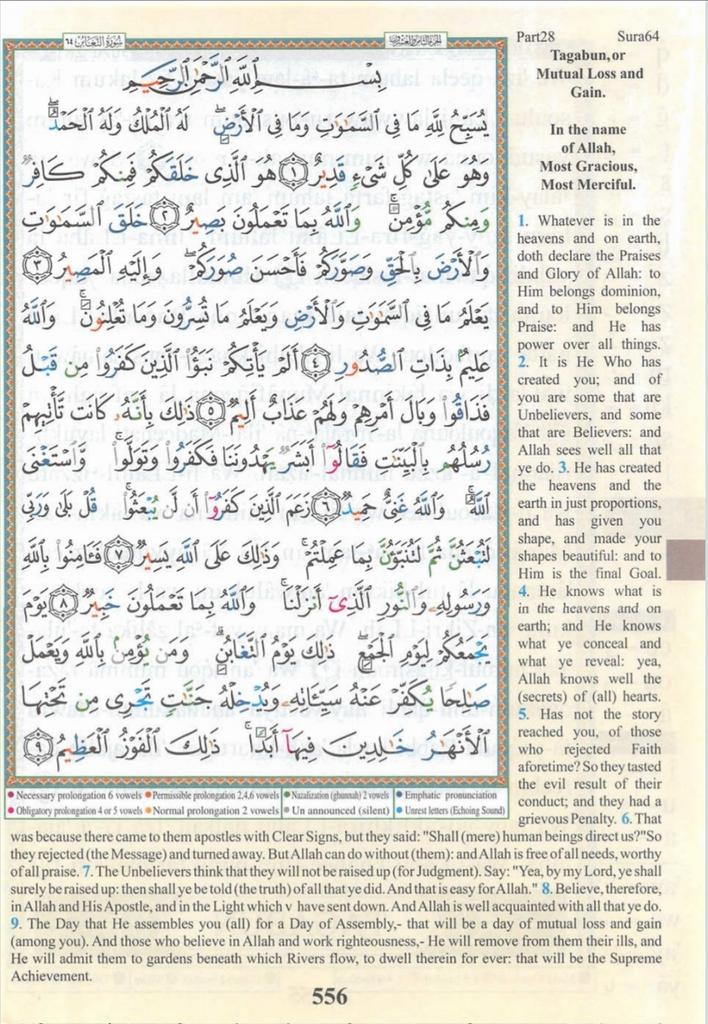 IdrisAOni1's tweet photo. Pages of the Glorious Qur'ān today, Saturday 18/1/25 (18 Rajab 1456AH), Sūrah al-Taghābun (64): 1-18, Tafakkur verse 64: 14

Theme: Sometimes, trials come in marriage and family, exercise patience and fear Allah as much as you can and treat your spouse and kids with fairness 

{یَـٰۤأَیُّهَا ٱلَّذِینَ ءَامَنُوۤا۟ إِنَّ مِنۡ أَزۡوَ ٰ⁠جِكُمۡ وَأَوۡلَـٰدِكُمۡ عَدُوࣰّا لَّكُمۡ فَٱحۡذَرُوهُمۡۚ وَإِن تَعۡفُوا۟ وَتَصۡفَحُوا۟ وَتَغۡفِرُوا۟ فَإِنَّ ٱللَّهَ غَفُورࣱ رَّحِیمٌ}

"O you who have believed, indeed, among your spouses and your children are enemies to you, so beware of them. But if you pardon and overlook and forgive - then indeed, Allāh is Forgiving and Merciful".