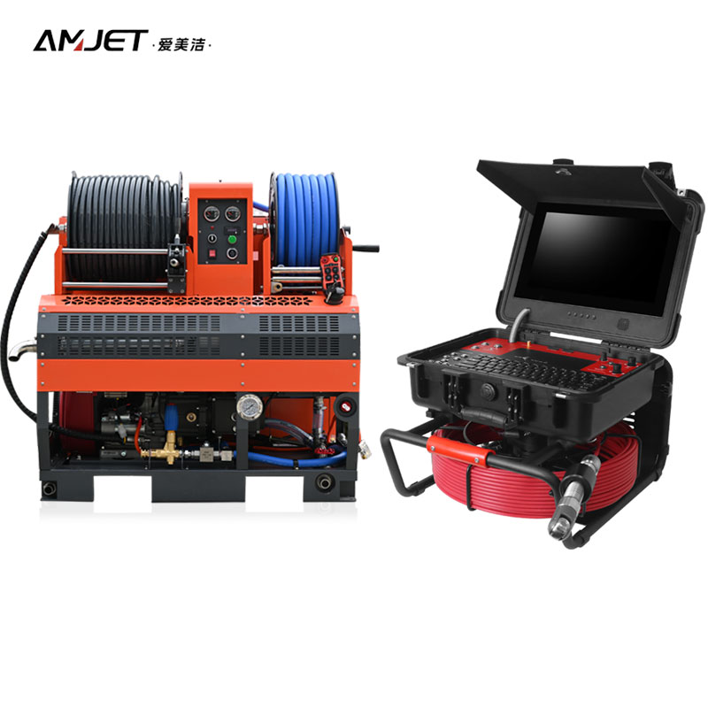 AMJETSandy's tweet photo. Zhanshen series equipment is equipped with TD-V9 sewer camera, Rocket combination, which is super powerful. You can get a discount when you buy the combination. Let's have a look!
#SewerCleaningMachine
#HighPressureSewerWasher
#PipeCleaningEquipment
#SewerJetter https://t.co/sYIUMod4vn