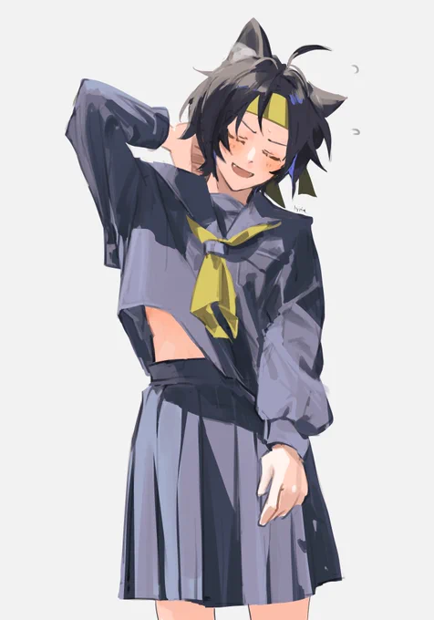 i wanna put Harumasa in a dress 