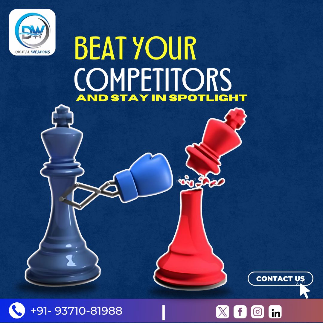 Digital_weapons's tweet photo. 💥 Beat the competition &amp; OWN the spotlight! 🌟
Outsmart, outshine, &amp; dominate your industry with expert digital marketing strategies. 🚀
📞 Call us at +91-93710-81988 to level up your brand today!
#DigitalMarketing #BusinessGrowth #BeatTheCompetition" https://t.co/rAPgJMu0jY