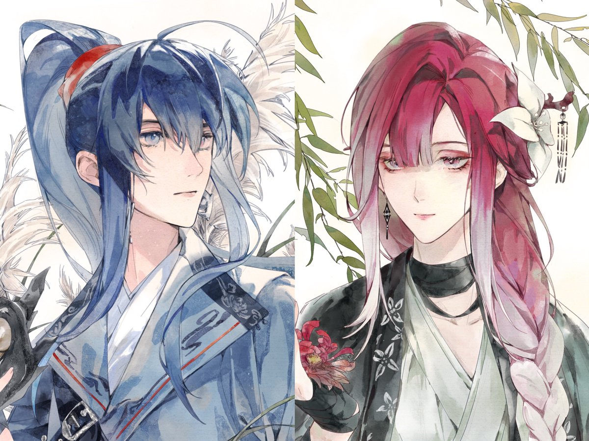Chouko_'s tweet image. 给《踏浪行》的场贩抽奖和repo抽奖准备的色纸，有一些剧情元素嘿嘿，希望大家喜欢☺☺

#無期迷途 
#无期迷途 
#PathtoNowhere 
#무기미도