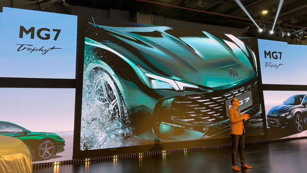 MGMotorIn's tweet photo. Next in our global line-up we have MG7, where we have redefined high-performance excellence. It has also been facilitated globally with Guinness world record-for the greatest altitude change by a petrol-powered car.
#MGDriveFuture #MGatBharatMobility2025 #MGatAutoExpo2025 #Innovation #Tech #MGMotorIndia #MorrisGaragesIndia