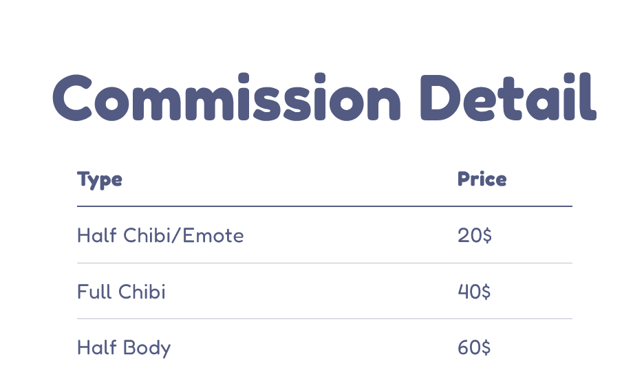 Commission Sheet
I draw cute stuff, mostly fighting games and Hololive (help)
My commission is always open, please support me if you like my works! Thank you~ 