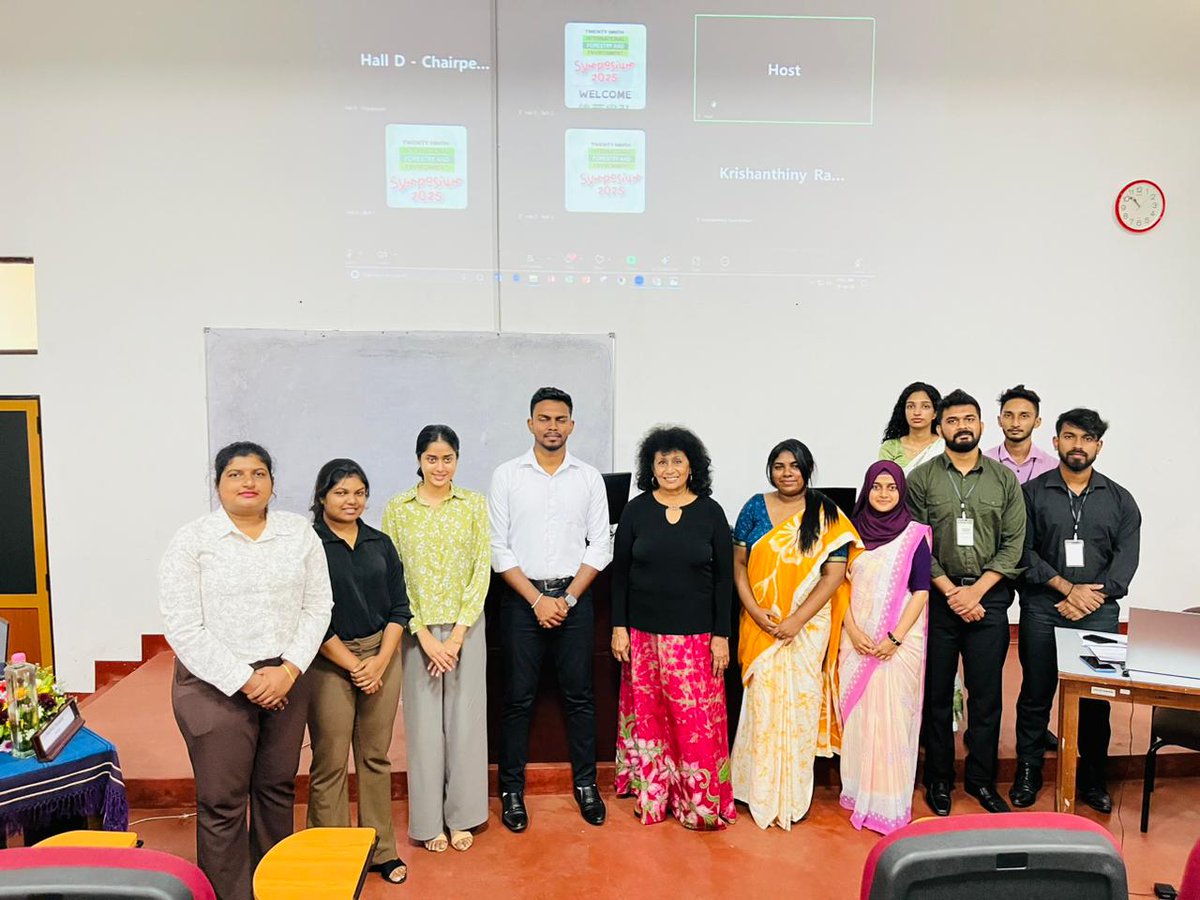 #fesympo2025
Hall D - Session 1 started on Forest and Natural Resource Management(part 3) + Biodiversity Conservation and Management (part 7) was completed successfully
