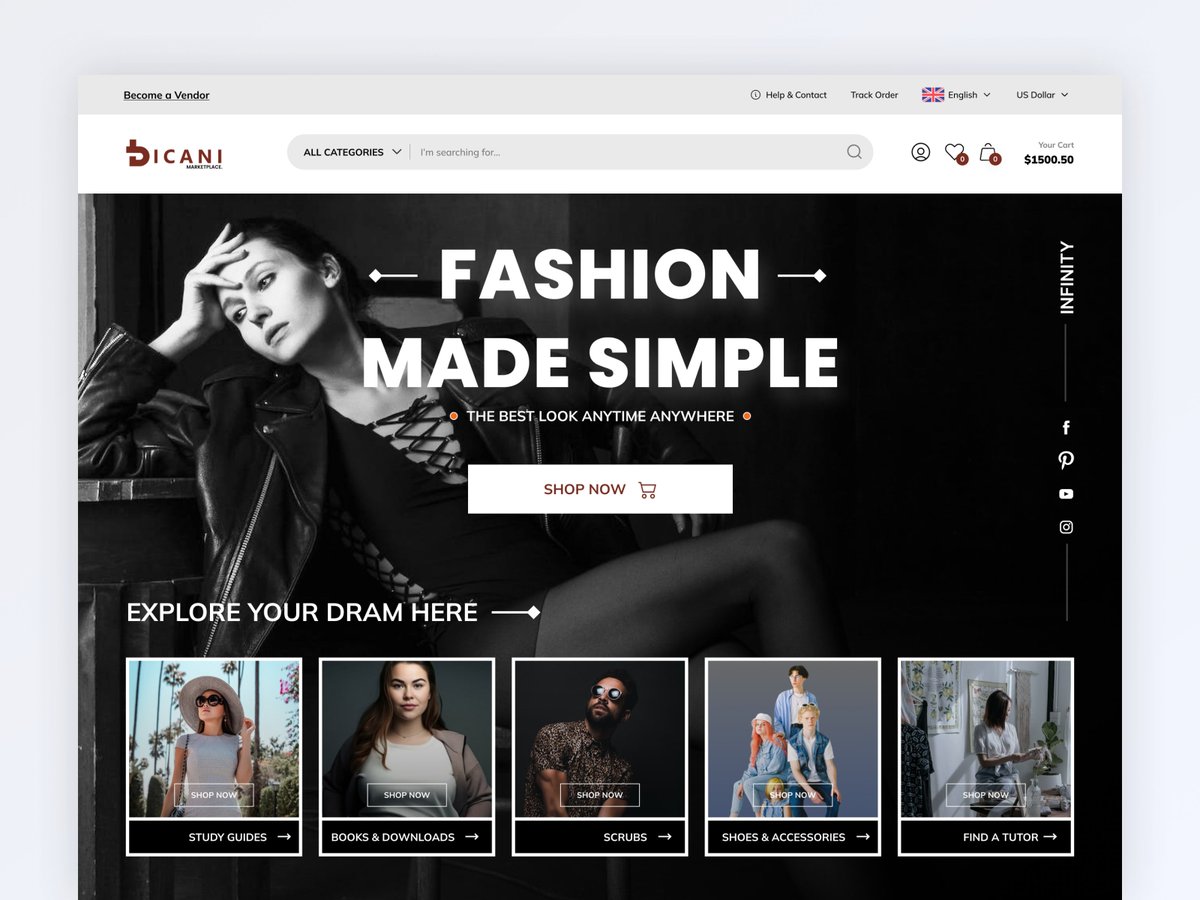 pixelpro3600's tweet photo. Fashion Made Simple - Landing Page Design
At PixelPro360, we believe in blending style with simplicity, making every digital experience.
π Contact us at: support@pixelpro360.net
π Explore our work: https://t.co/dPTHUU46Tr
#UXDesign #FashionLandingPage #PixelPro360 https://t.co/v0PYv8LuHV