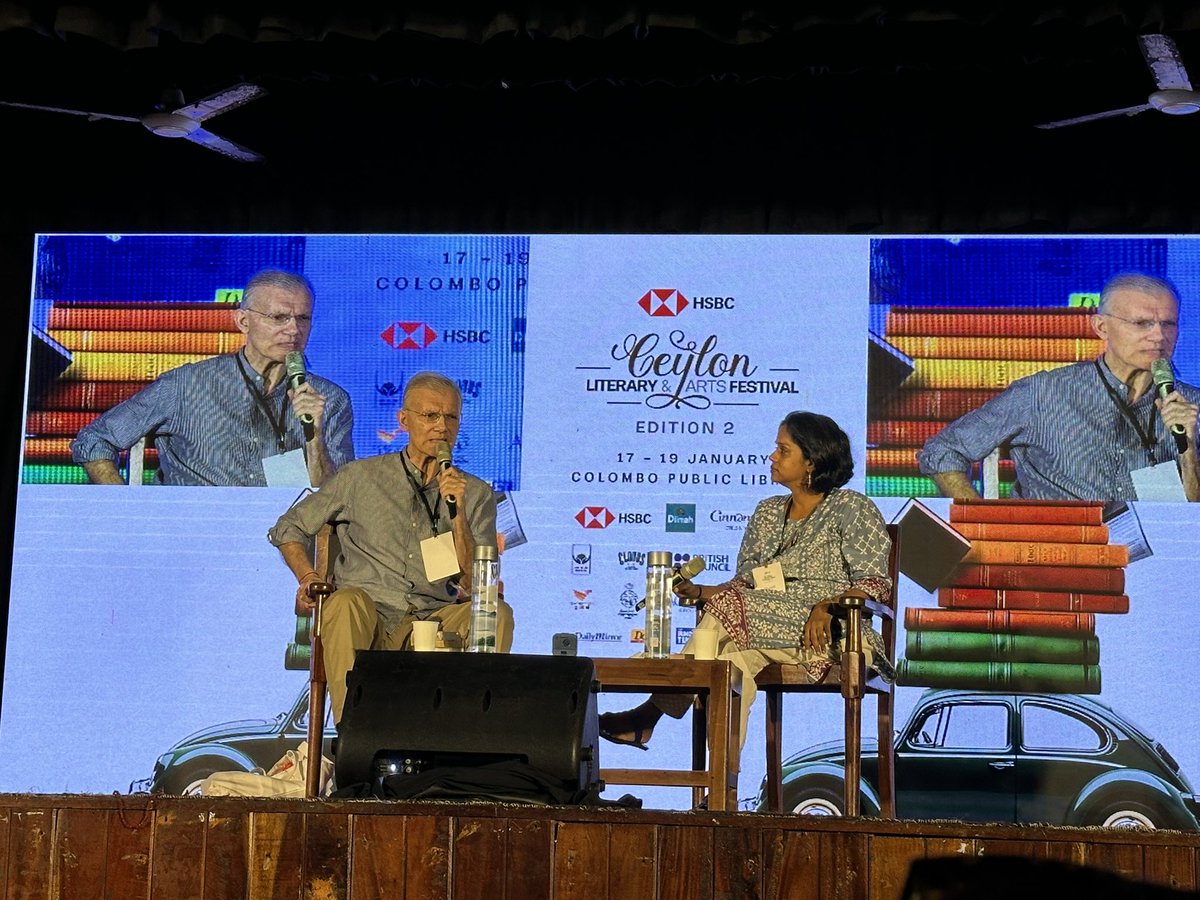 Ambassador Siri Walt (@swissamblka) on Twitter photo The Ceylon Literary and Arts Festival is on in Colombo! Enjoyed the session with <a href="/razeensally/">Razeen Sally</a> and <a href="/bfonseka/">Bhavani Fonseka</a> on reconciliation. The Ceylon Literary and Arts Festival is on in Colombo! Enjoyed the session with <a href="/razeensally/">Razeen Sally</a> and <a href="/bfonseka/">Bhavani Fonseka</a> on reconciliation.