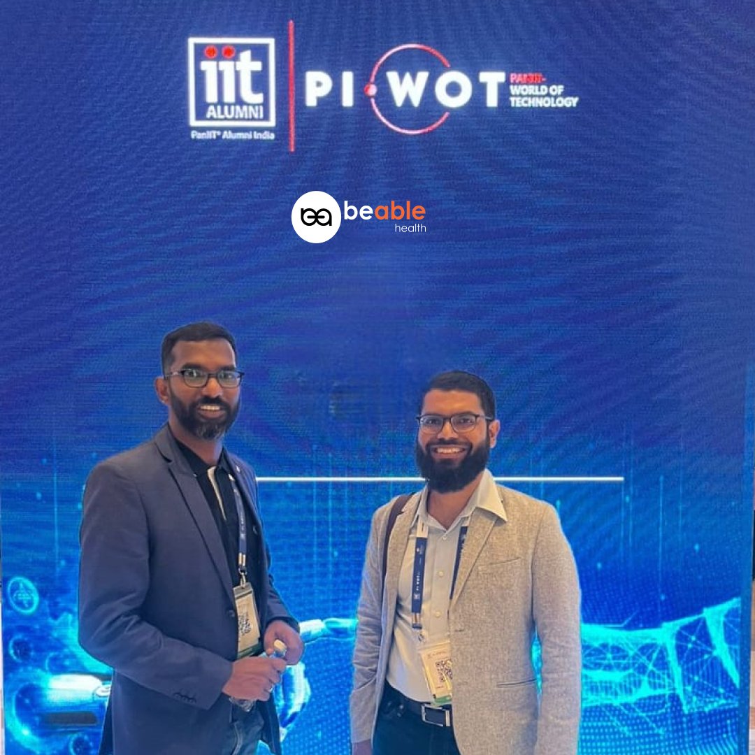 <a href="/beablehealth/">beablehealth</a>  Habib Ali &amp; Sreehari KG, joined PIWOT – World of Technology by PanIIT Alumni India, driving global innovation &amp; impact.

Together, we’re redefining rehabilitation through tech &amp; sustainability. 🌍💡

#BeAbleHealth #PIWOT2024 #TechForGood
