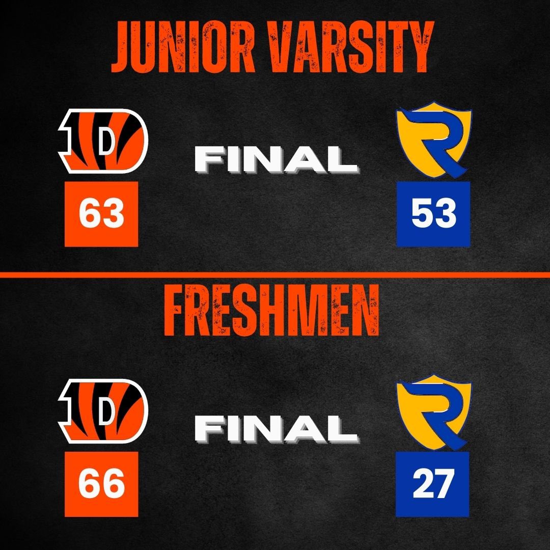 All 3 Tigers take the win over Reed in the second meeting. Varsity wins 81-65. Thacker had 19pts, Ipsen had 12pts &amp; 5asts, Tolbert had 12 pts, 9rbs, &amp; 2 blks, Noah Kizer had 10pts &amp; 10 rbs, and Daron Kizer added 10 pts &amp; 5rbs. Tigers are on the road again Monday at Reno.