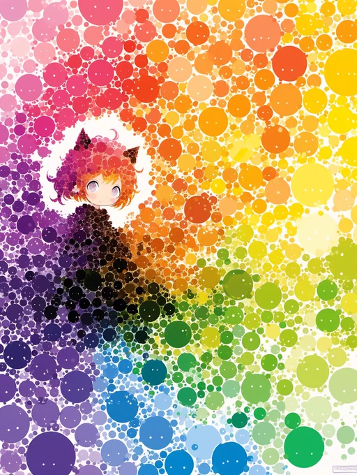 猫耳の女の子 