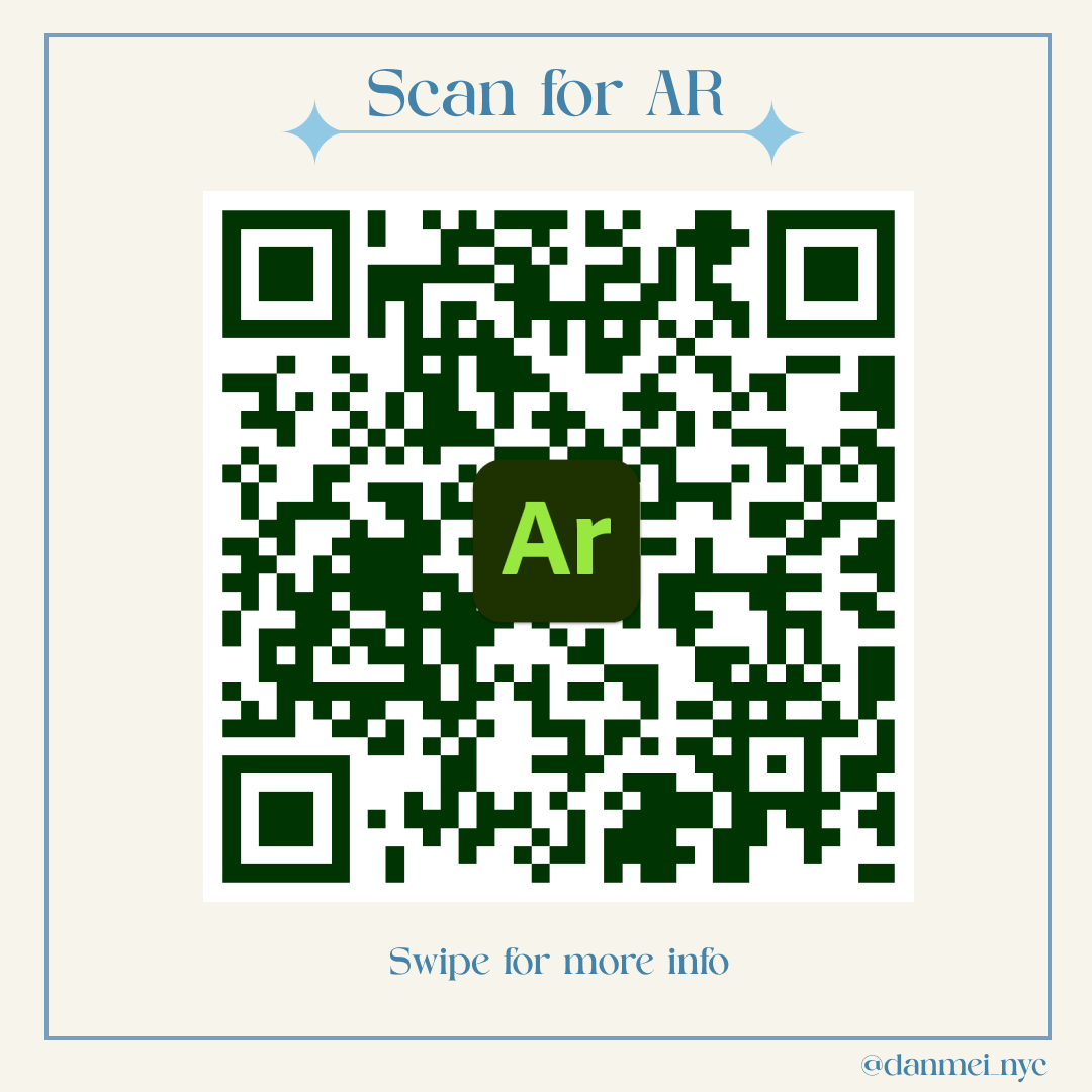 danmei_nyc's tweet photo. QR code to launch an augmented reality scene right on top of the cupsleeve!π #lwjbdaycupsleeve https://t.co/QIRWaJbfst