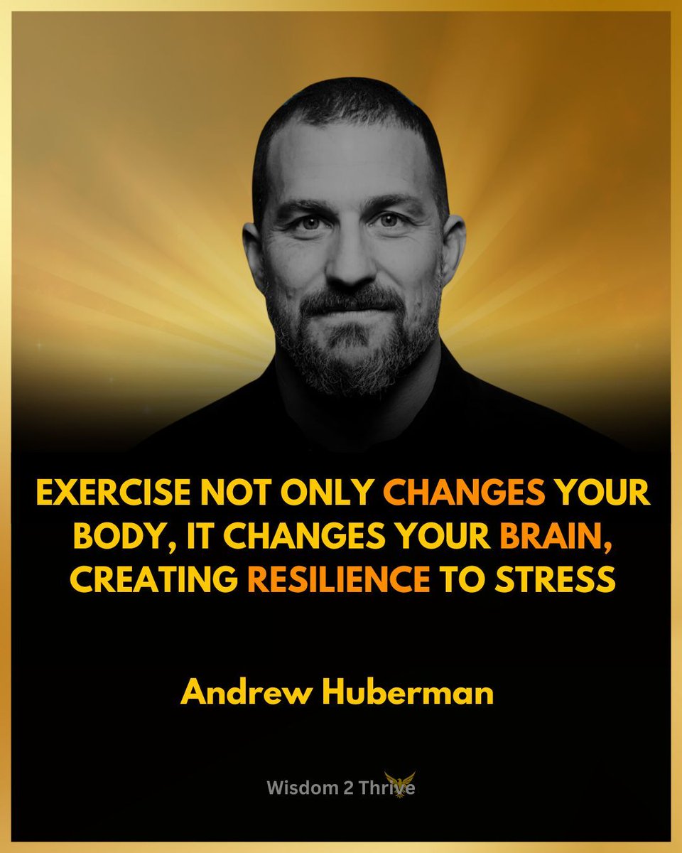 Wisdom2Thrive's tweet image. Exercise doesn’t just transform your body, it rewires your brain, building resilience to stress and boosting mental health. Get moving, and feel the difference!

Follow @wisdom2thrive for more

#ExerciseForTheMind #ResilienceThroughMovement #MentalHealthMatters #WisdomToThrive