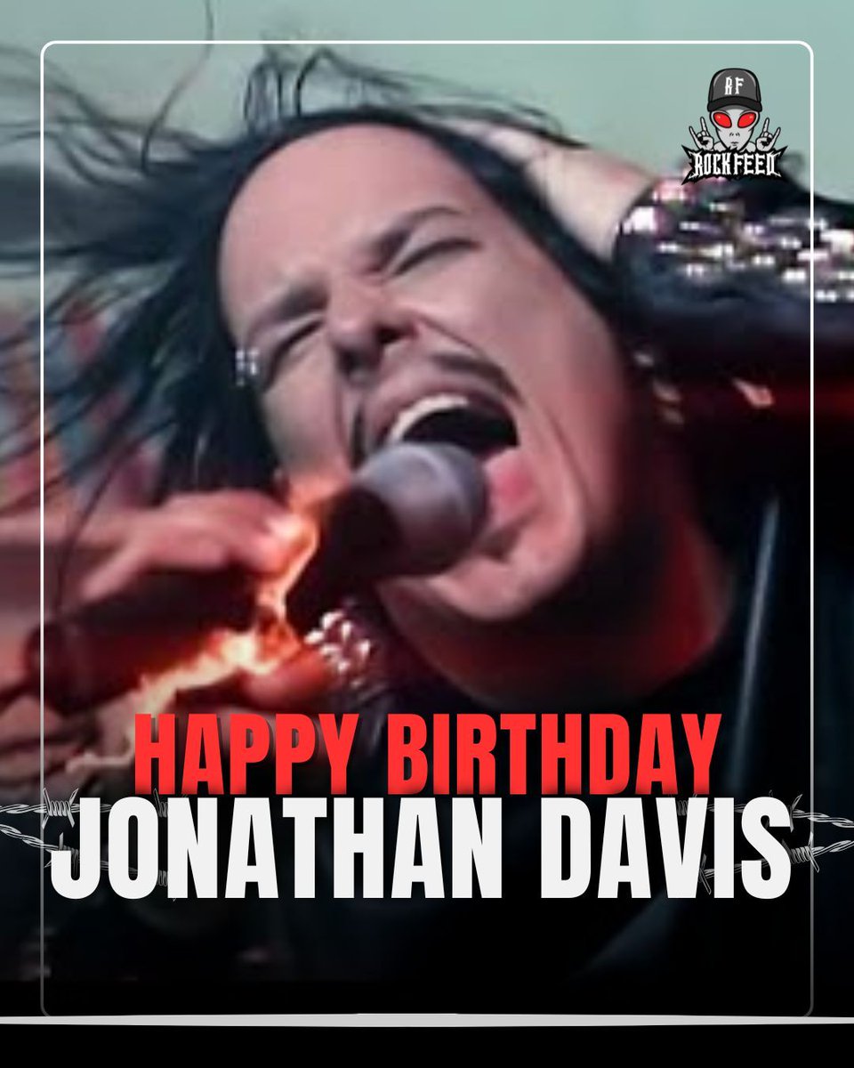 Wishing a happy birthday to KoRn frontman Jonathan Davis.