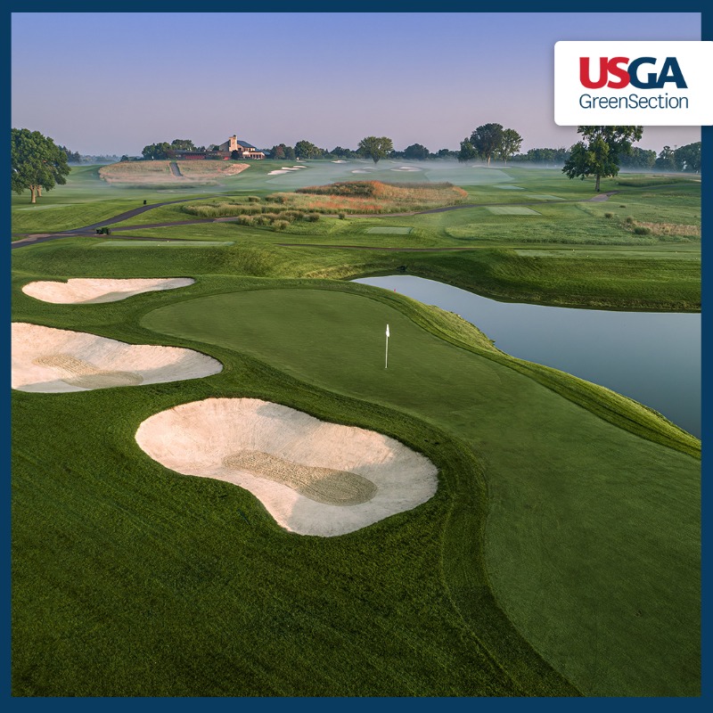 USGAGrnSection's tweet photo. In the imperfect world of golf course maintenance, being a perfectionist can lead to problems. Chris Tritabaugh @ct_turf explains how focusing on excellence rather than perfection helps his team prioritize &amp; deliver great results @Hazeltine with a high level of job satisfaction.