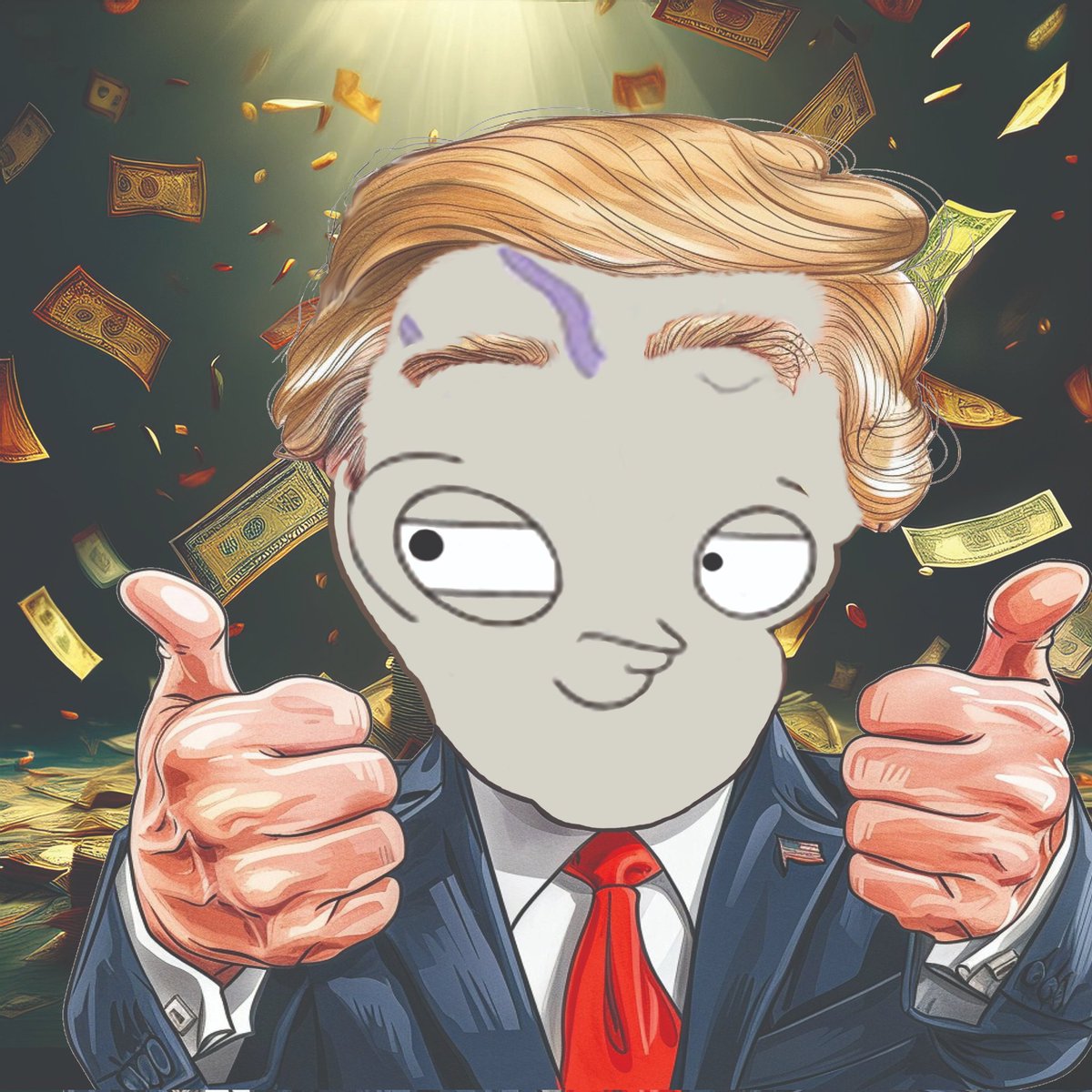 RoguTheAlien's tweet photo. I'm not an Alien, I really am Donald Trump. #Rogu #Trump #Sol #OfficialTrump #OfficialAlien https://t.co/pZdRL2kAMu
