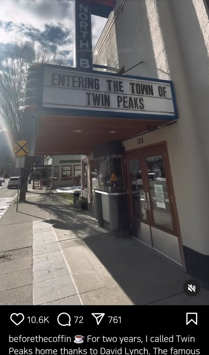 Today I learn there's a group of people who moved to North Bend just because of Twin Peaks. 

Imaging them calling Mt. Si "Twin Peaks" and local residents rolling their eyes. ;v;