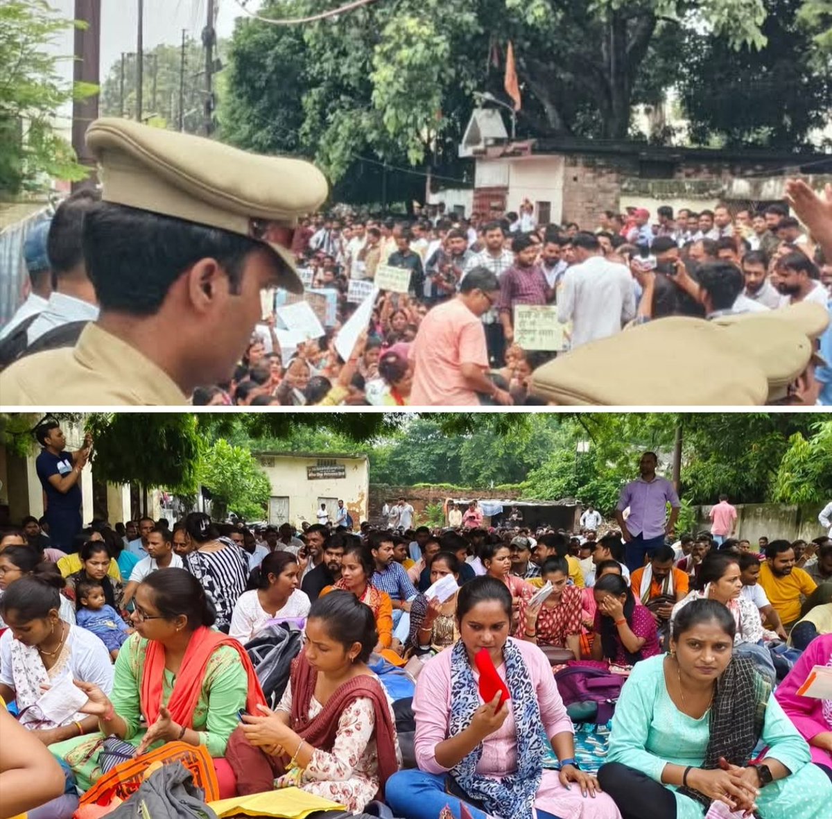 उत्तर प्रदेश सरकार में कैबिनेट मंत्री #आशीषपटेल जी चिल्ला चिल्ला कर बता रहे हैं कि #69000_शिक्षक_भर्ती में आरक्षण घोटाला करने वाला फलाना सचिव है , क्या <a href="/myogiadityanath/">Yogi Adityanath</a> जी अपने सजातीय घोटालेबाज के घर बुल्डोजर चलवाएंगे? एनकाउंटर करायेंगे? जेल भेजेंगे?