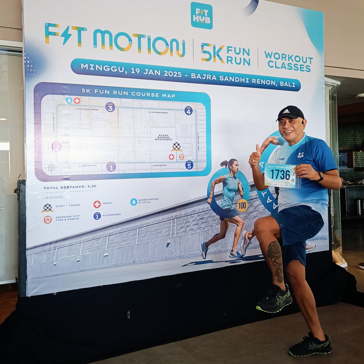 NgurahSuryaKu's tweet image. Ready To FIT MOTION @Fithub_id Fun Run 2025...

#FitHub #FitMotion #SaatnyaJadi100 #RexonaSpray #LanjutTerus