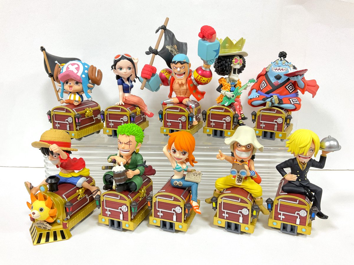 ワンピースワールドコレクタブルフィギュア ALL ABOARD コンプセット新品 ワンピース ワールドコレクタブルフィギュア ALL ABOARD！(全10種)
