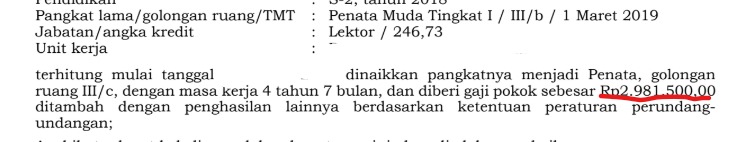 tukin_dosenASN's tweet photo. @CityJaxk padahal, serdos itu setara gaji pokok yg sekecil harapan hidup,,dipotong pajak pula,,jauh banget dari nominal tukin  Kepmendikbud No 447/2024,,Eyang menteri @Kemdiktisaintek paham gak siih
#bayartukindosenkemdiktisaintek 
#dosenbukansapiperah 
#DosenDimiskinkanNegara https://t.co/A8tSSi3Z7D