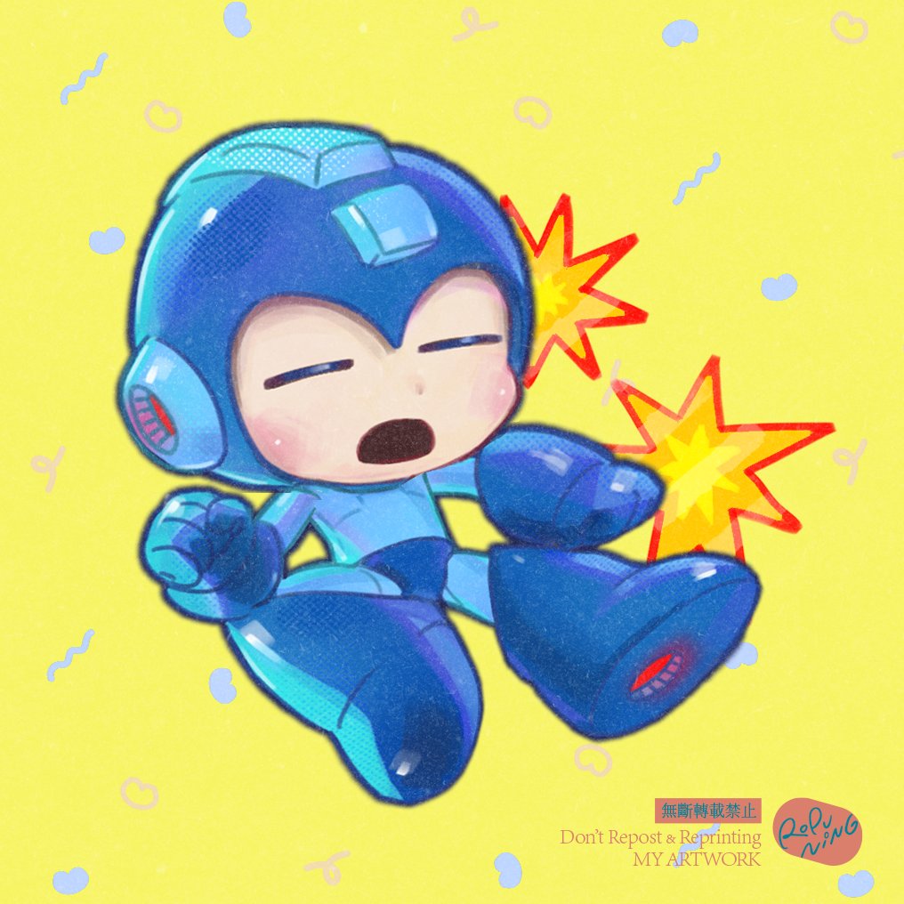 🫨
#ロックマン 
#MEGAMAN