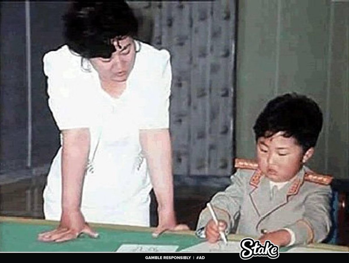 drayy09's tweet image. Unique images and clips throughout the History ~ A Thread 🧵🧵🧵

1. Childhood picture of Kim Jong Un