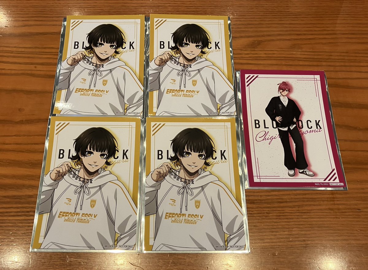 【交換】ブルーロック and ST A-on STORE クリアカード 缶バッジ 特典 ブロマイド

譲)潔、蜂楽、千切

求)凛

※特典はアップ⇆引きの交換可能
※特典凛を最優先で求めているため、クリアカードや缶バッジ複数との交換も可能
※本日新宿手渡し優先(17:00~18:00頃まで)

お気軽にお声かけください