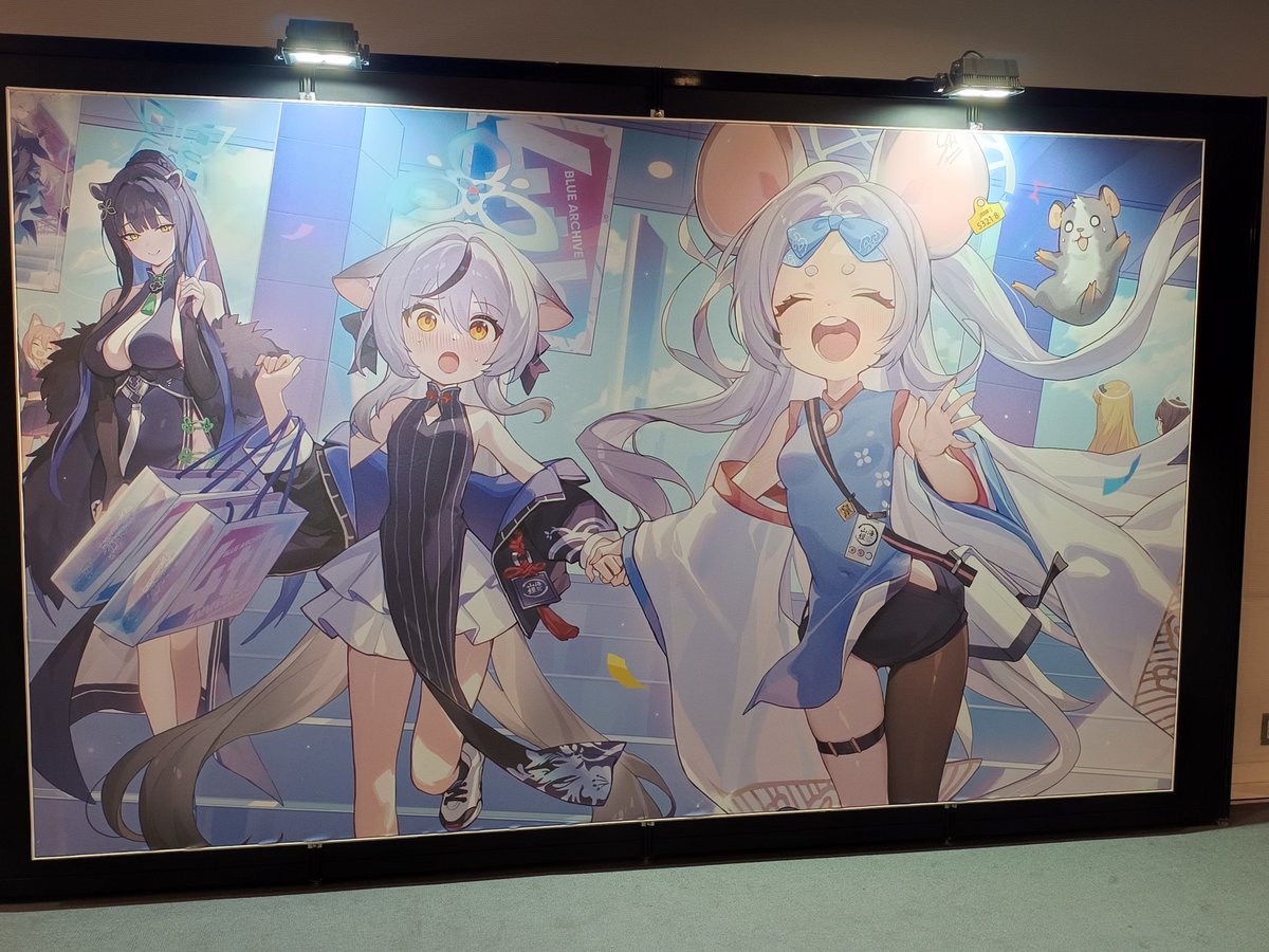 春原ココナ(ブルアカ) ,春原シュン(ブルアカ) 「このサヤ氏が可愛すぎてしばらく動けなかった 」|けに山🎒のイラスト