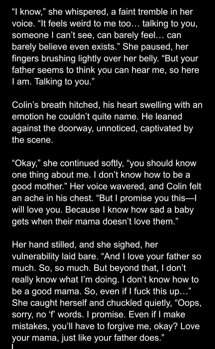 AmyV355821's tweet photo. Nothing much, just Penelope being vulnerable at the prospect of being a young mother... Expect an update on 'The housekeeper' later today...
#penelopefeatherington #polinbaby #thehousekeeper #fanfiction #ao3 https://t.co/pQE5ALioXV