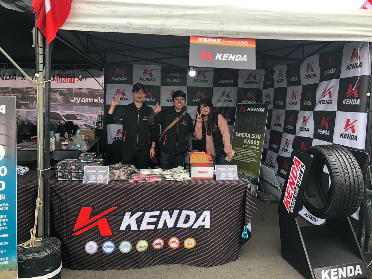 jyamaken_wish's tweet image. KENDAブースオープン‼️😆
会場全体が盛り上がってきました😊
#funcity #funcitydrift #台南市 #kenda #KENDA