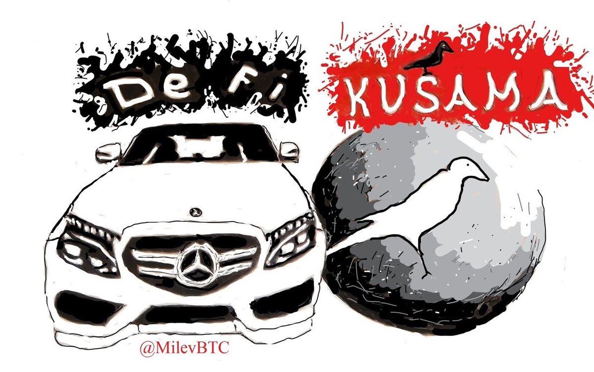 milevbtc's tweet photo. DeFi - Coin Kusama / KSM /
#cryptocurrency #cryptoart #cryptoartist #altcoins #kusama #ksm #defi #digitalart #artexhibition #popart #rariblear #rariblemarketplace #amazonart #nftart #nftsale #nftbuyer #nftmarketplace #openseagallery
https://t.co/HFk9YRHzXL https://t.co/DhqW78iFhY