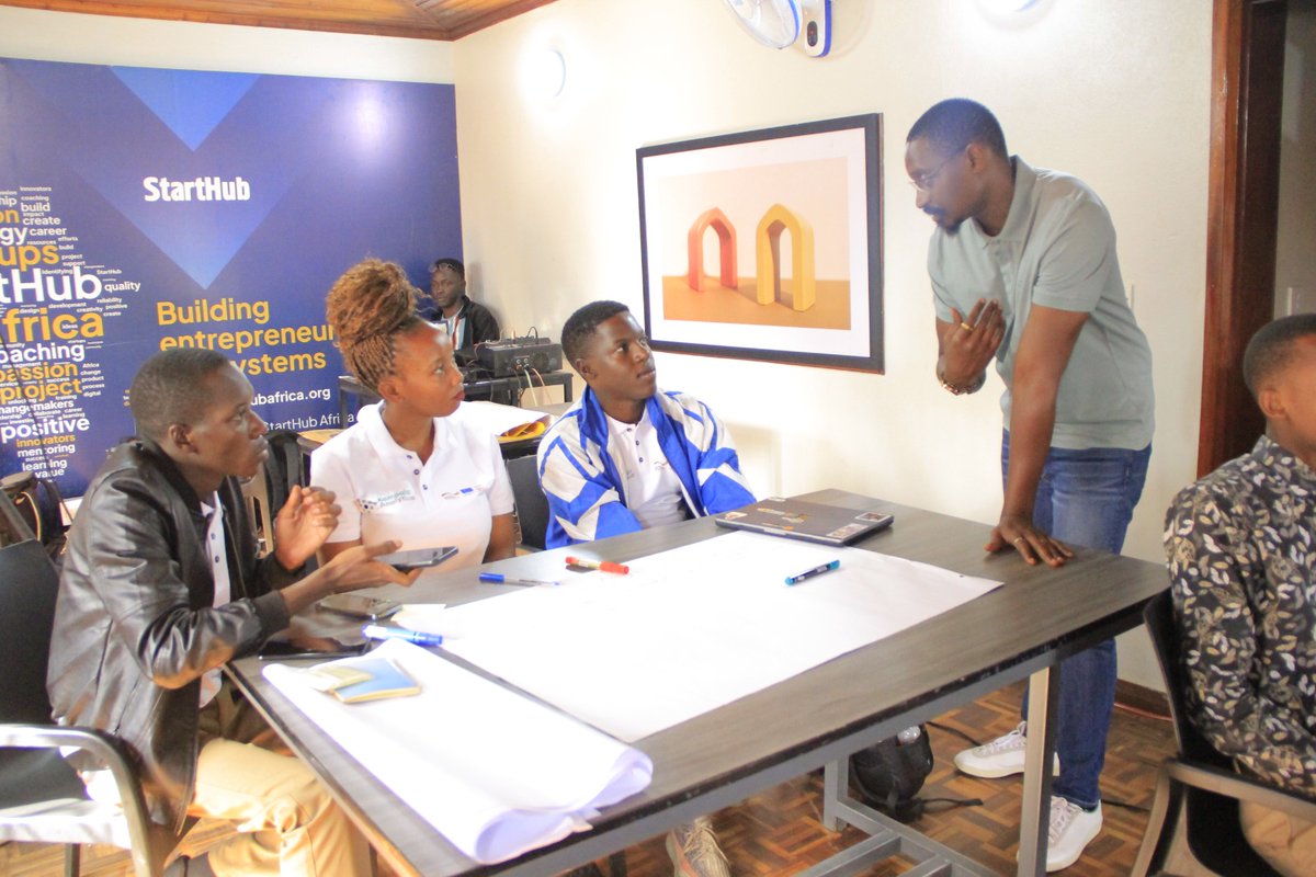 AbahoB8's tweet photo. Day 3 of the AI Civic Hackathon and Bootcamp happening at @StartHubAfrica 

Today is the final day of the hackathon. The different groups will be testing and presenting their pitches and after the winners will be announced, awarded and recognized.

#AIForCSOs  #AIForSocialGood https://t.co/kXbVFMWtOT