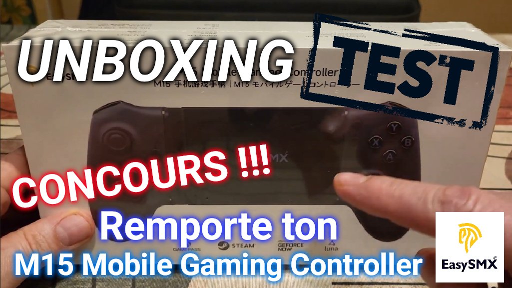 Gio_Hazard's tweet photo. #Concours #Giveaway
Remporte ta Manette #M15 #MobileGamingControl de chez @EasySMX_Gaming ! 🔥
✅️ Abonne toi à ma chaine YouTube (fais une capture d'écran et mets la en comm)
✅️ Abonne toi à mon compte et à celui de @EasySMX_Gaming
✅️ Indiques "Je participe" et tague 2 Ami(e)s
✅️ Like et Rt ce post
✅️ Commente "je participe" en comm de la vidéo
Tirage au sort le 22-02-25 !
Bonne chance ! 😉
La vidéo ➡️ https://t.co/DCqq0GKkLk