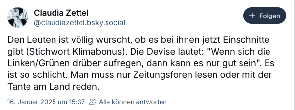 Dieses Post gestern hat mich zum Nachdenken gebracht. Va bei der Antwort nach dem "Warum"? Hier meine (eine) Antwort. Gibt sicher mehr Erklärungen. Achtung, bissl länger 1/11