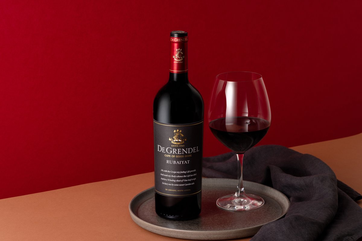 Barrel Lot #13 - De Grendel Rubaiyat 2020. 

Rich &amp; elegant, it reveals layers of dark fruit, spice, &amp; oak with a full-bodied finish. It is a blend of 64% Cabernet Sauvignon, 31% Petit Verdot, 3% Merlot, and 2% Cabernet Franc.