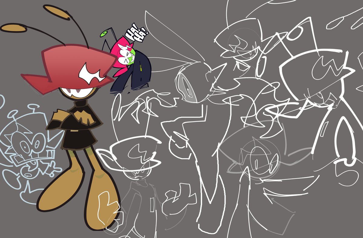evilsk8r's tweet image. sketches from last year
