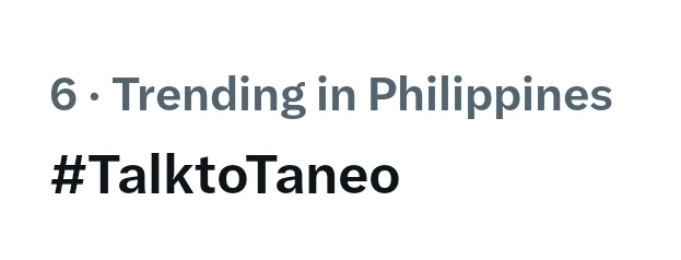 Ang daldal nyan?

#TalktoTaneo