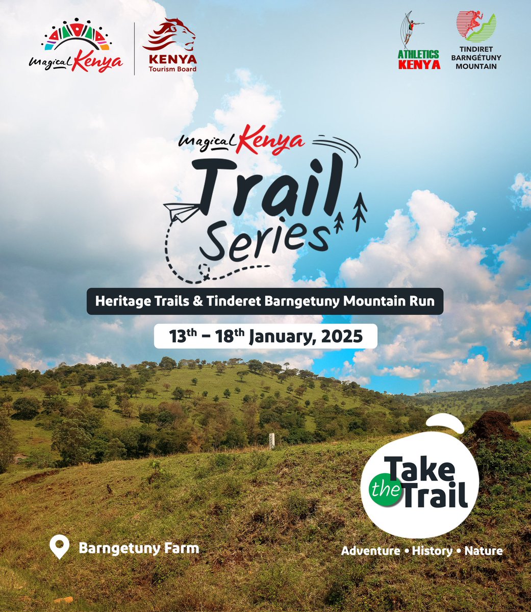 HoodrichClement's tweet photo. Embark on a 5-Day Adventure Series with @magicalkenya: Explore and discover the beauty of untouched wilderness. Are you ready for the ultimate outdoor experience?
Book your next adventure: https://t.co/KxxxtAbbQB
#MagicalKenya #TembeaKenya #VisitKE https://t.co/YcoE7uOuJJ