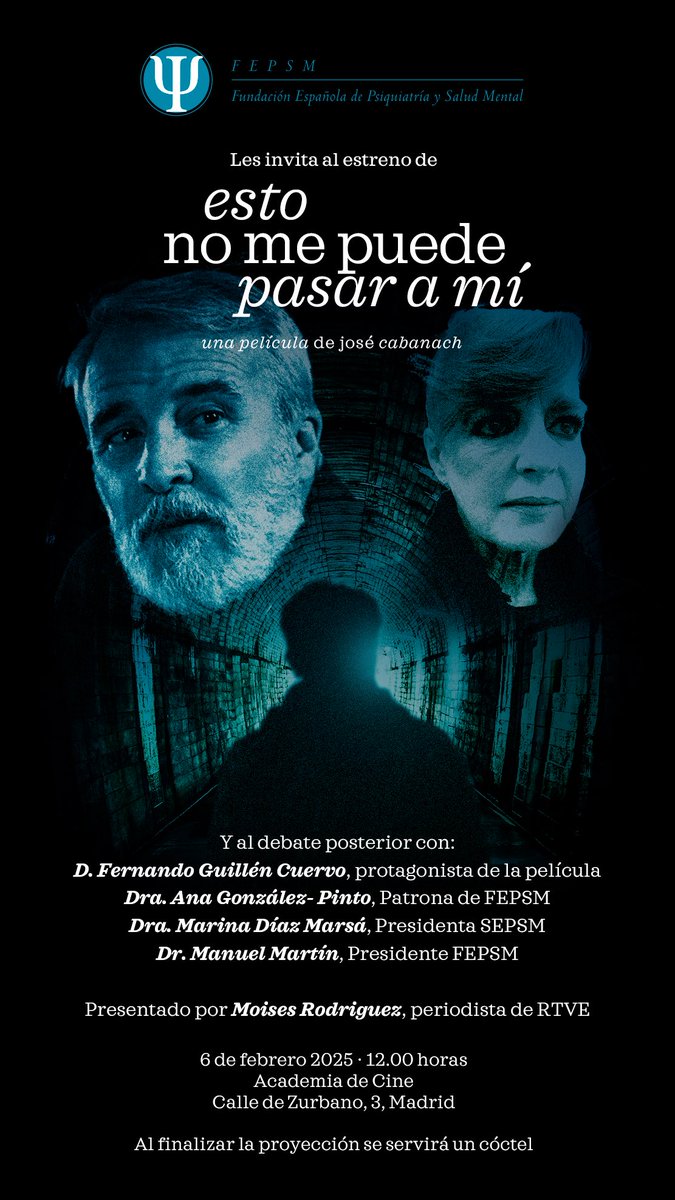 Estreno del corto esto no me pude pasar a mi, con Fernando Guillén-Cuervo como protagonista. Una película contra el estigma de la enfermedad mental