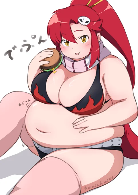 でっぷり太ったぽっちゃりヨーコ 