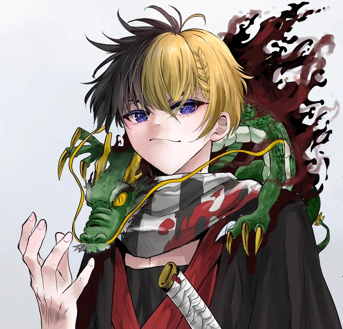 去年描いたかいちんのいらすと 
