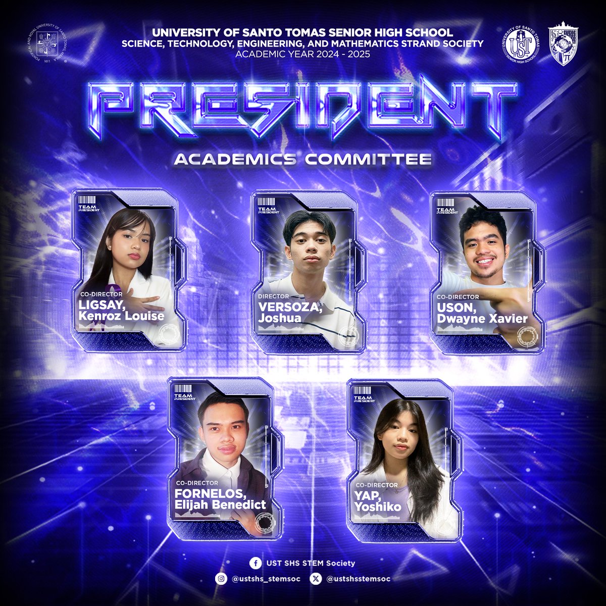 ustshsstemsoc's tweet photo. The frontliners in constituting an inclusive and progressive community are now geared up, fueled by their unshakable commitment to students' rights and academic excellence. 📚

Team President stands unstoppable, ready to chart new horizons and inspire change. 🌟 https://t.co/Qqc3AwrAPQ